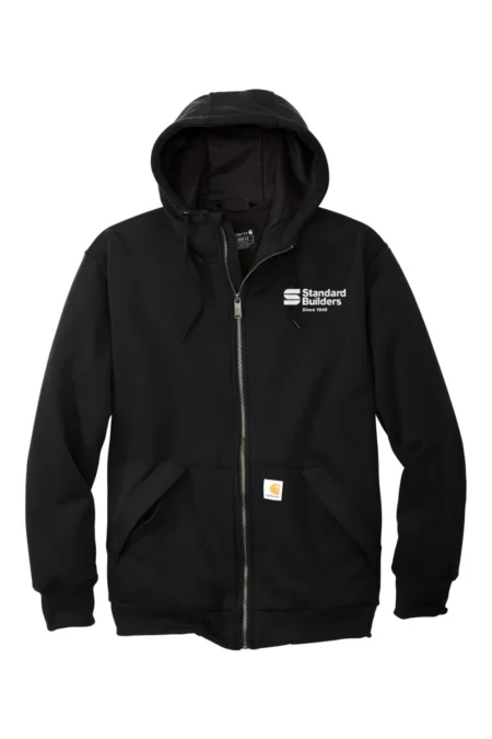 Alternative view of Men's Midweight Thermal-Lined Full-Zip Sweatshirt
