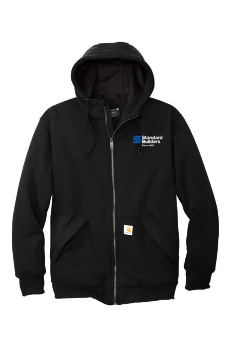 Alternative view of Men's Midweight Thermal-Lined Full-Zip Sweatshirt