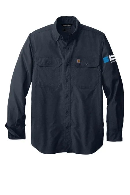 Alternative view of Men's Carhartt Force Solid Long Sleeve Shirt