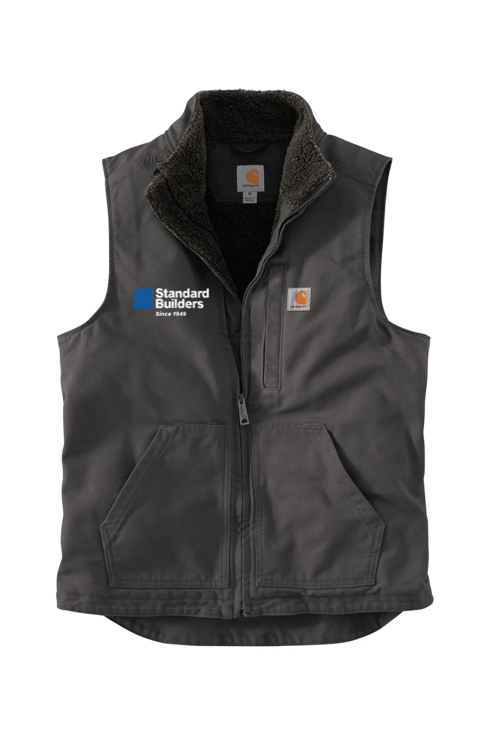 Men's Carhartt Sherpa-Lined Mock Neck Vest