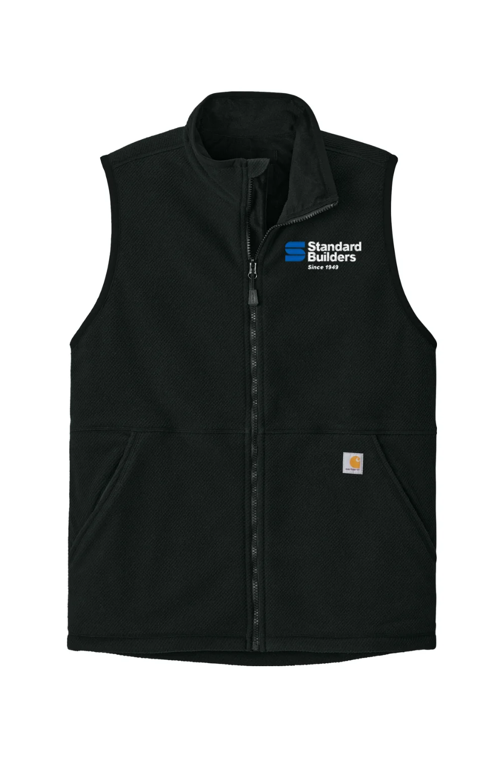 Men's Carhartt Textured Fleece Vest - Image 2