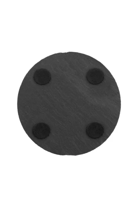 Alternative view of Valentia Round Slate Coaster
